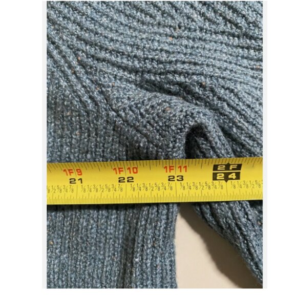 J Jill Long Sleeve V Neck Sweater Cotton Blend - Picture 2 of 7